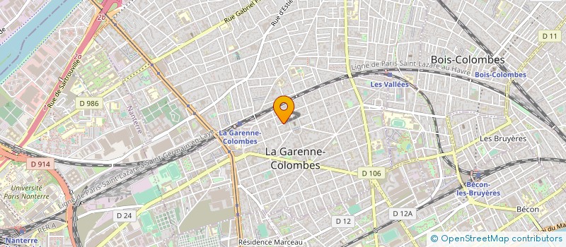 localisation de l'entreprise SAVARENOVER à LA GARENNE-COLOMBES