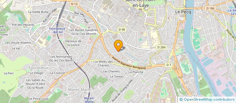 localisation de l'entreprise SAVARIN  SAINT-GERMAIN-EN-LAYE