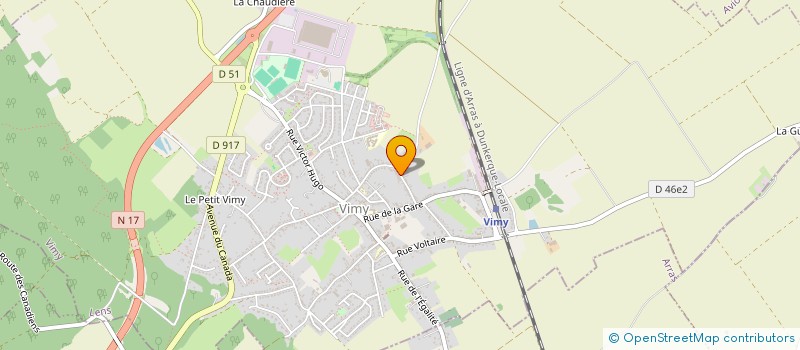 localisation de l'entreprise SAVARY IMMOBILIER à VIMY