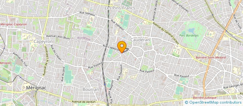 localisation de l'entreprise SAVAS à BORDEAUX