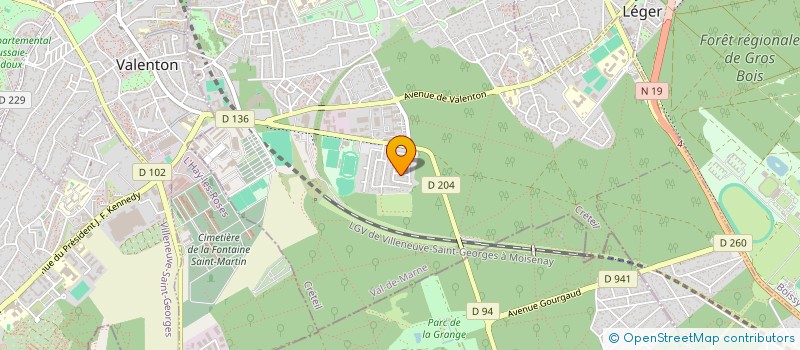 localisation de l'entreprise SAVAS-BAT à LIMEIL-BREVANNES