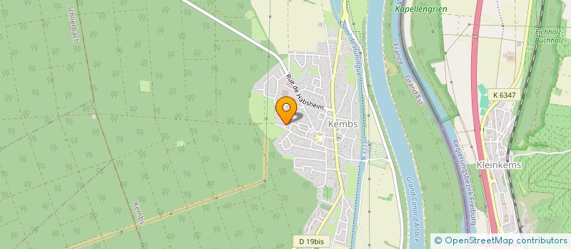 localisation de l'entreprise SAVATE ACADEMIE RIEDISHEIM  KEMBS