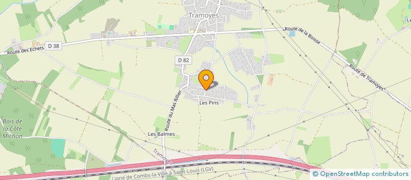localisation de l'entreprise SAVATE BOXE FRANCAISE TRAMOYES à TRAMOYES