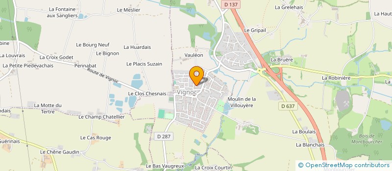 localisation de l'entreprise SAVATE BOXE RENNAISE  VIGNOC