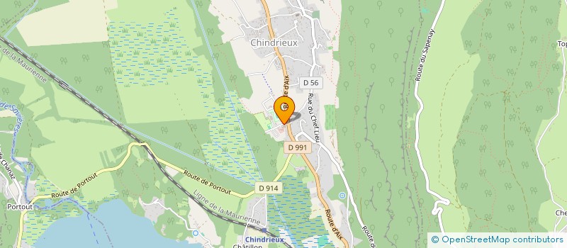 localisation de l'entreprise SAVATE CHAUTAGNE BOXE FRANCAISE  CHINDRIEUX