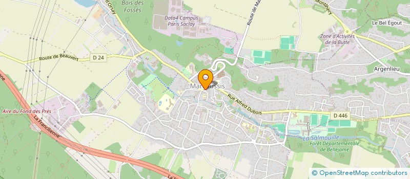 localisation de l'entreprise SAVATE CLUB MARCOUSSIS (S.C.M.)  MARCOUSSIS