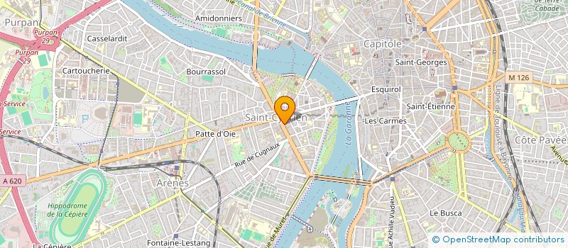 localisation de l'entreprise SAVATE TOULOUSE OLIMPICA CLUB (STOC)  TOULOUSE