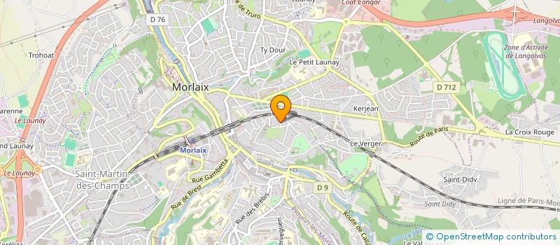 localisation de l'entreprise SAVATEUSES à MORLAIX