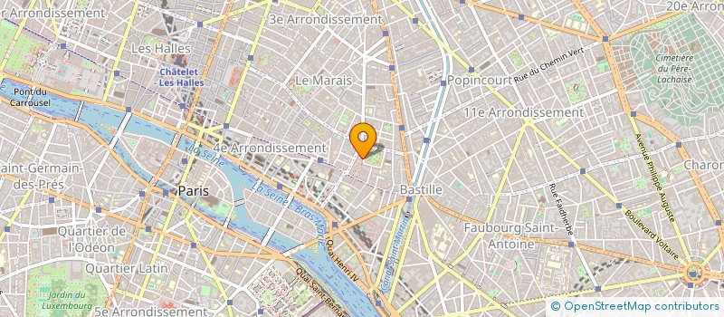localisation de l'entreprise SAVATIPITOI SARL à PARIS