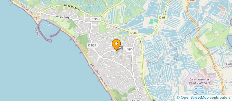 localisation de l'entreprise SAVCHAR  L'EPINE