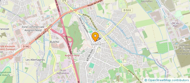 localisation de l'entreprise SAVE  VEDENE