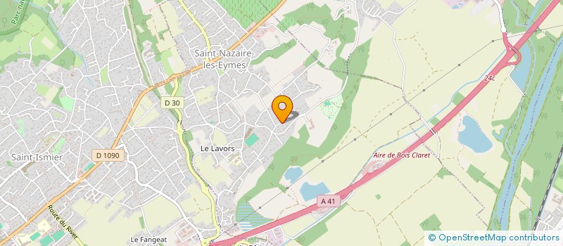 localisation de l'entreprise SAVE  SAINT-NAZAIRE-LES-EYMES