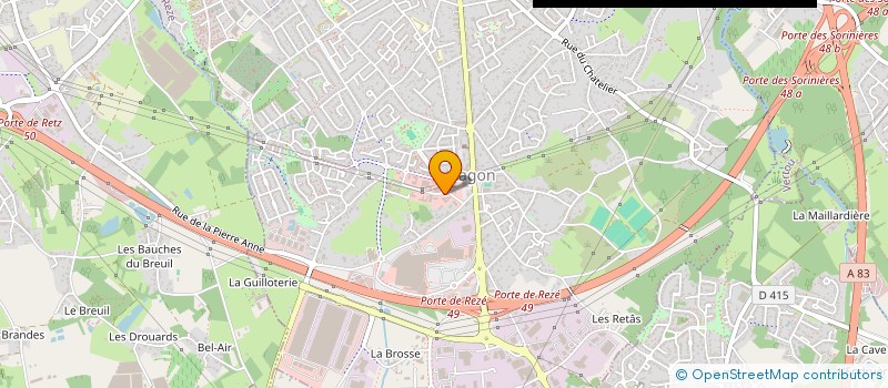 localisation de l'entreprise SAVE A DATE à REZE