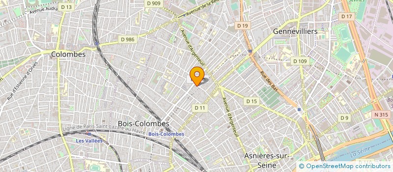 localisation de l'entreprise SAVE CONSULTING à BOIS-COLOMBES