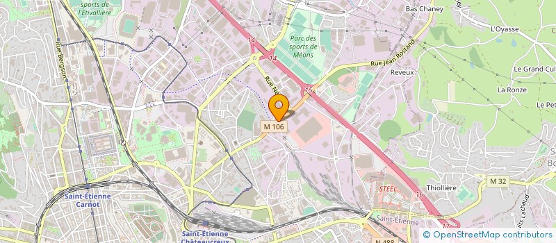 localisation de l'entreprise SAVE DIFFUSION à SAINT-ETIENNE