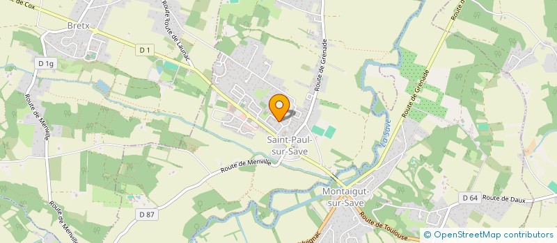 localisation de l'entreprise SAVE ESPORT  SAINT-PAUL-SUR-SAVE