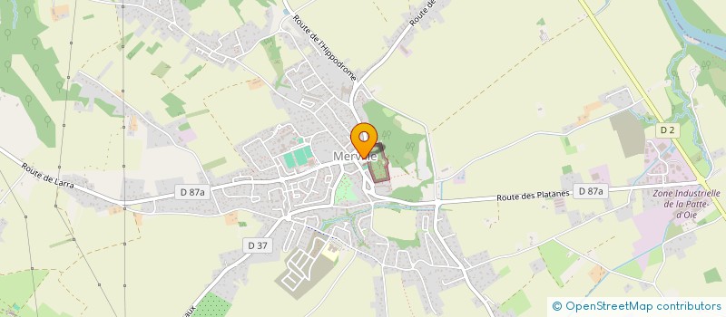 localisation de l'entreprise SAVE ET GARONNE FOOTBALL CLUB  MERVILLE