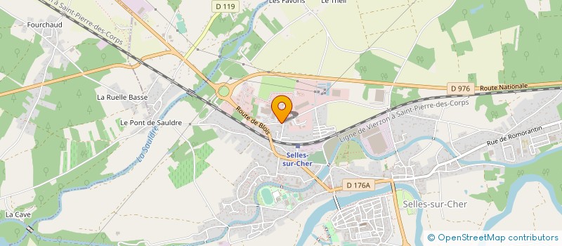 localisation de l'entreprise SAVE FERMETURES à SELLES-SUR-CHER