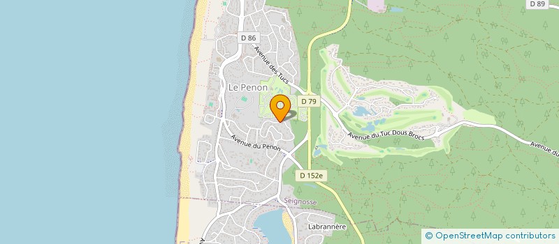 localisation de l'entreprise SAVE LA MERMAID  SEIGNOSSE