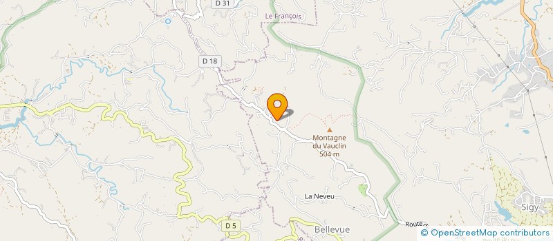 localisation de l'entreprise SAVE PEYI'A  LE VAUCLIN