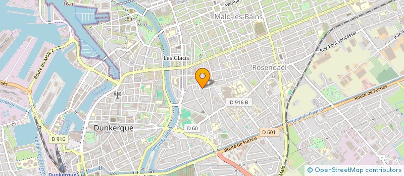localisation de l'entreprise SAVE SOURIRE AIDE VIE ESPOIR à DUNKERQUE