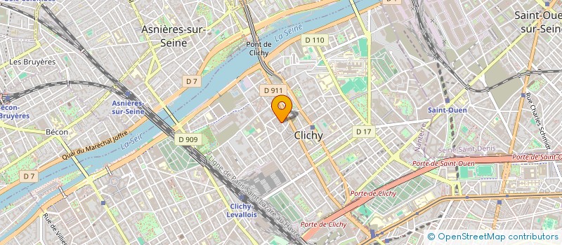 localisation de l'entreprise SAVEBAT à CLICHY