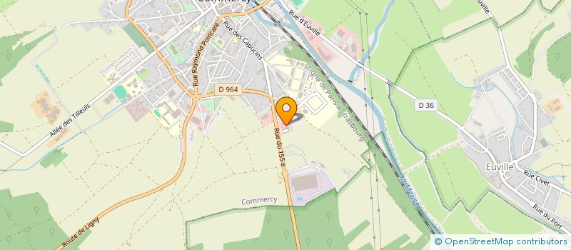 localisation de l'entreprise SAVECOM  COMMERCY