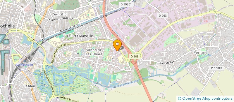 localisation de l'entreprise SAVEL  LA ROCHELLE