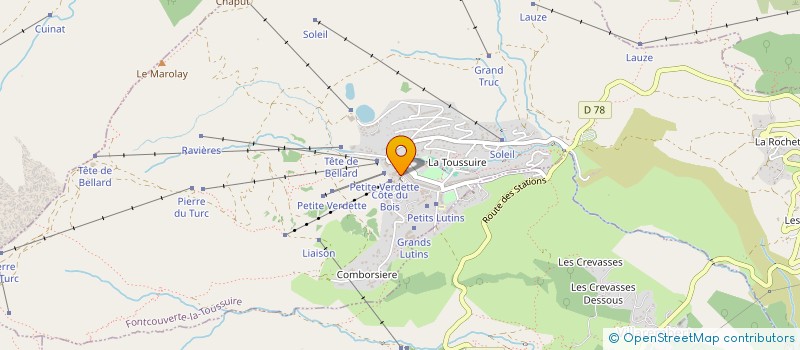 localisation de l'entreprise SAVELEC à LA TOUR-EN-MAURIENNE
