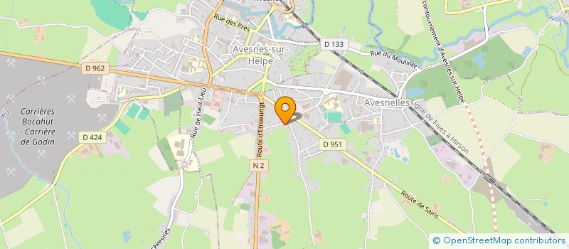 localisation de l'entreprise SAVELEC FILS à AVESNELLES