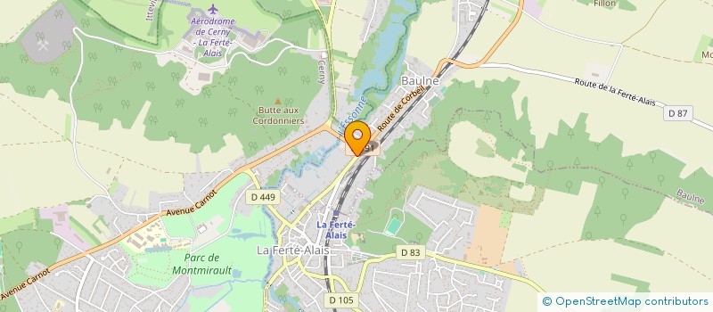 localisation de l'entreprise SAVELECTRO  BAULNE