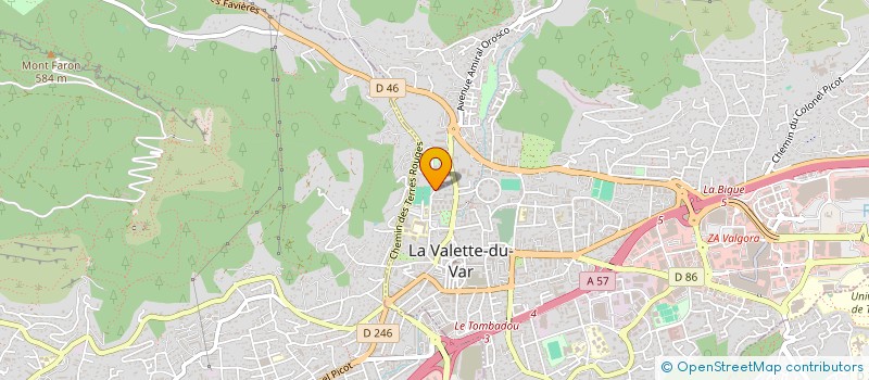 localisation de l'entreprise SAVELS 19 à LA VALETTE-DU-VAR