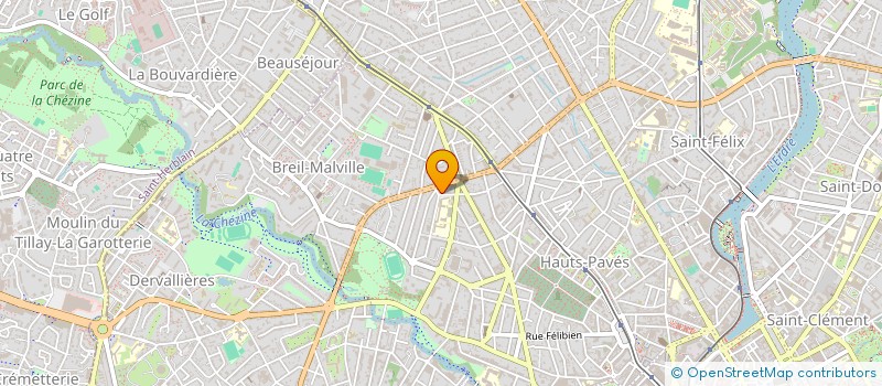 localisation de l'entreprise SAVEM à NANTES