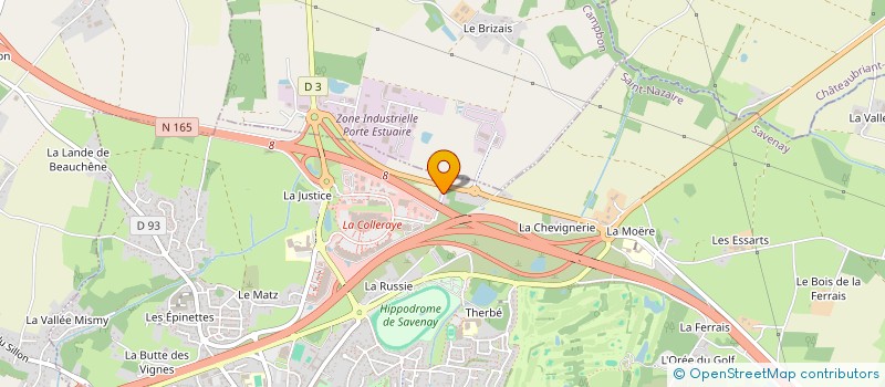 localisation de l'entreprise SAVENAY BRICOLAGE à SAVENAY