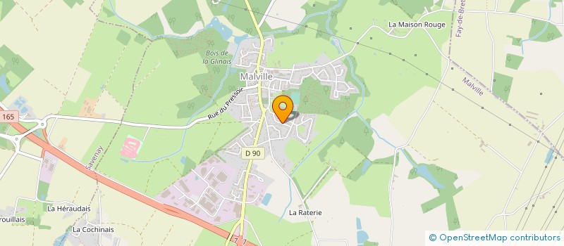localisation de l'entreprise SAVENAY FROID à SAVENAY