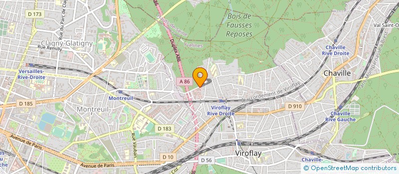 localisation de l'entreprise SAVENCIA FROMAGE & DAIRY FOODSERVICE à VIROFLAY