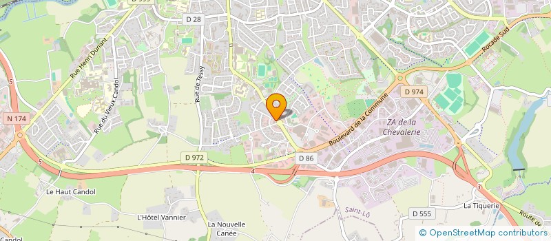 localisation de l'entreprise SAVENCIA IT & DIGITAL SERVICES  SAINT-LO