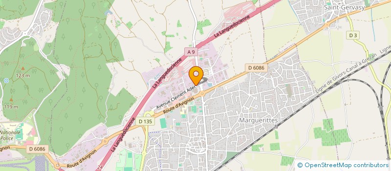 localisation de l'entreprise SAVENER MAINTENANCE  MARGUERITTES