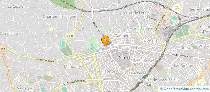 localisation de l'entreprise SAVEPROD  NIMES