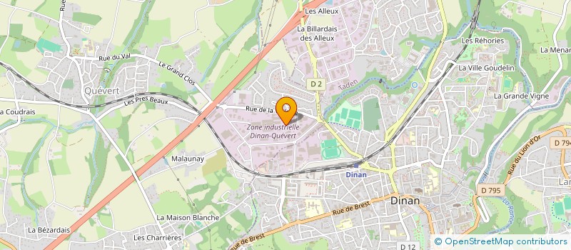 localisation de l'entreprise SAVETIS à QUEVERT