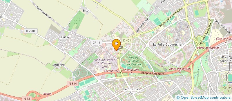 localisation de l'entreprise SAVEUR BIO SANTE à SAINT-CONTEST