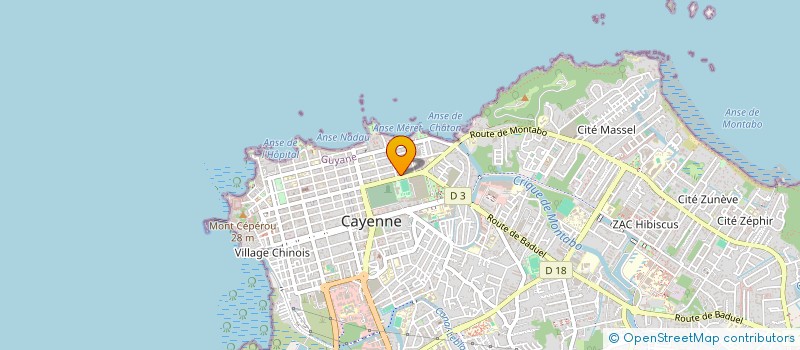 localisation de l'entreprise SAVEUR D'ALDI  CAYENNE