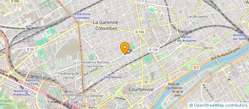localisation de l'entreprise SAVEUR D'ASIE 163 TER à COURBEVOIE