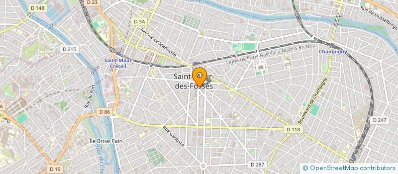 localisation de l'entreprise SAVEUR D'ASIE94 à SAINT-MAUR-DES-FOSSES