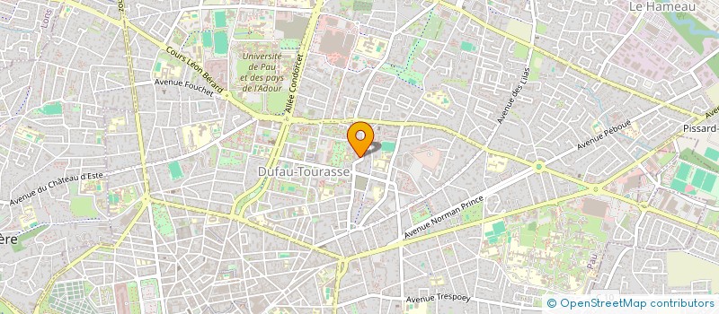 localisation de l'entreprise SAVEUR D'ORIENT à PAU