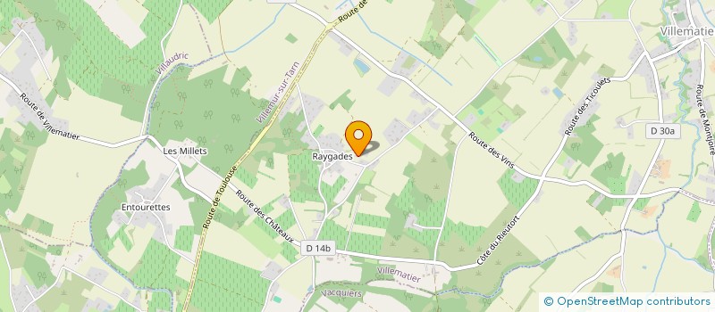 localisation de l'entreprise SAVEUR DE COREE  VILLEMATIER