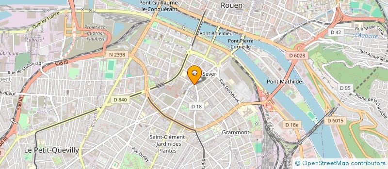 localisation de l'entreprise SAVEUR DE DAKAR à ROUEN