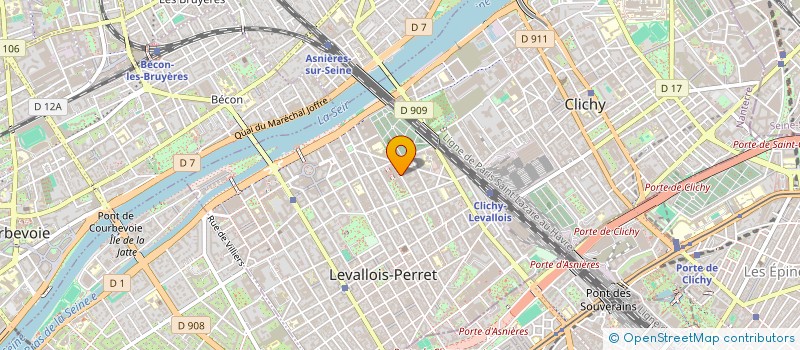 localisation de l'entreprise SAVEUR DE GUIZHOU à LEVALLOIS-PERRET
