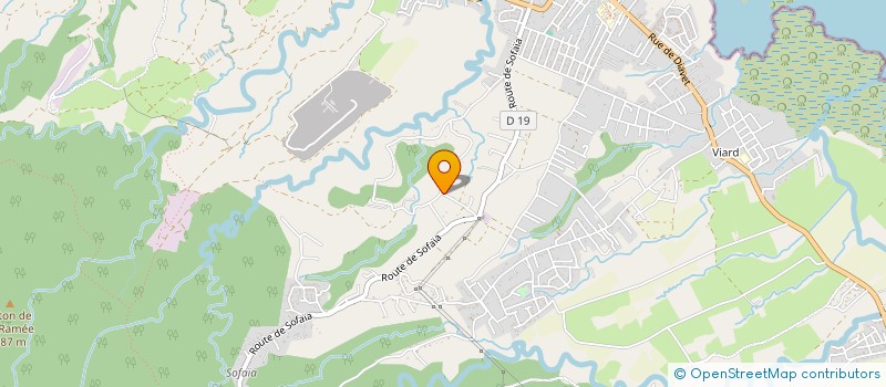 localisation de l'entreprise SAVEUR DES ANTILLES  SAINTE-ROSE