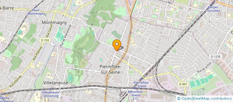 localisation de l'entreprise SAVEUR DES TROPIQUES  PIERREFITTE-SUR-SEINE